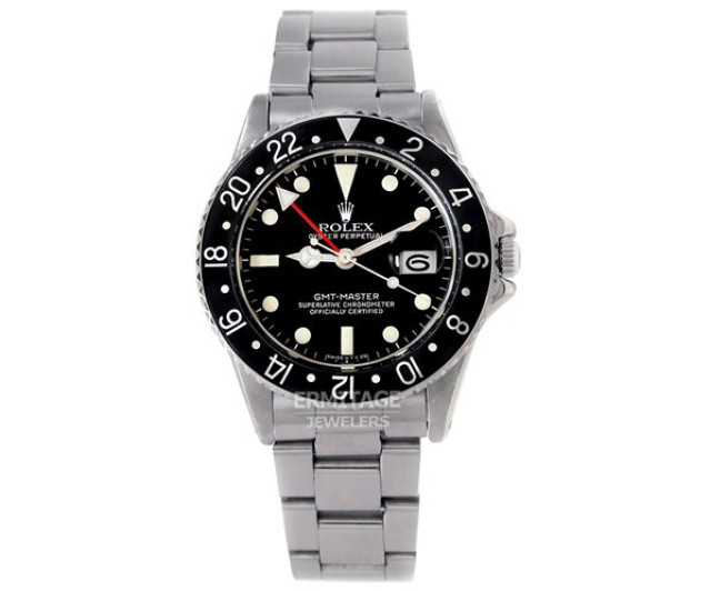 Rolex 16750 Steel on Oyster, Black Ceramic Black